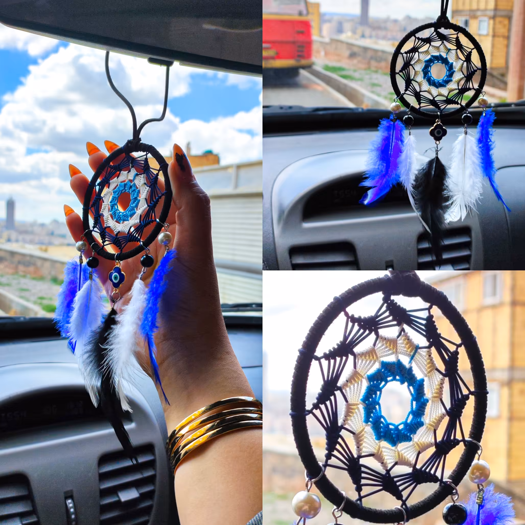 آویز ماشین دریم کچر دستساز 