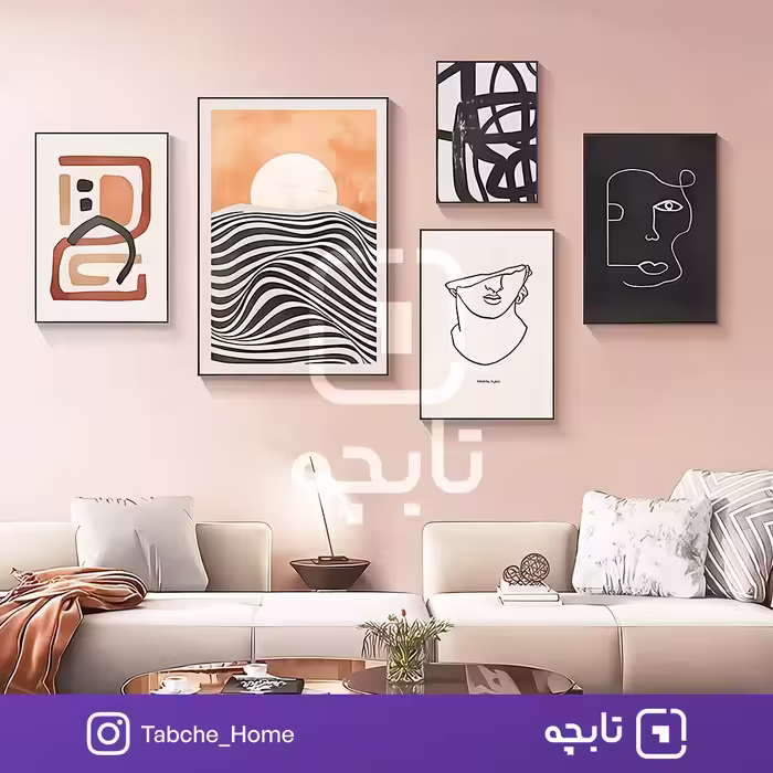 تابلو دیواری ساده اما پیچیده