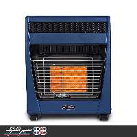 بخاری گازی سپهر الکتریک سرامیکی مدل SE5000CF فن دار آبی