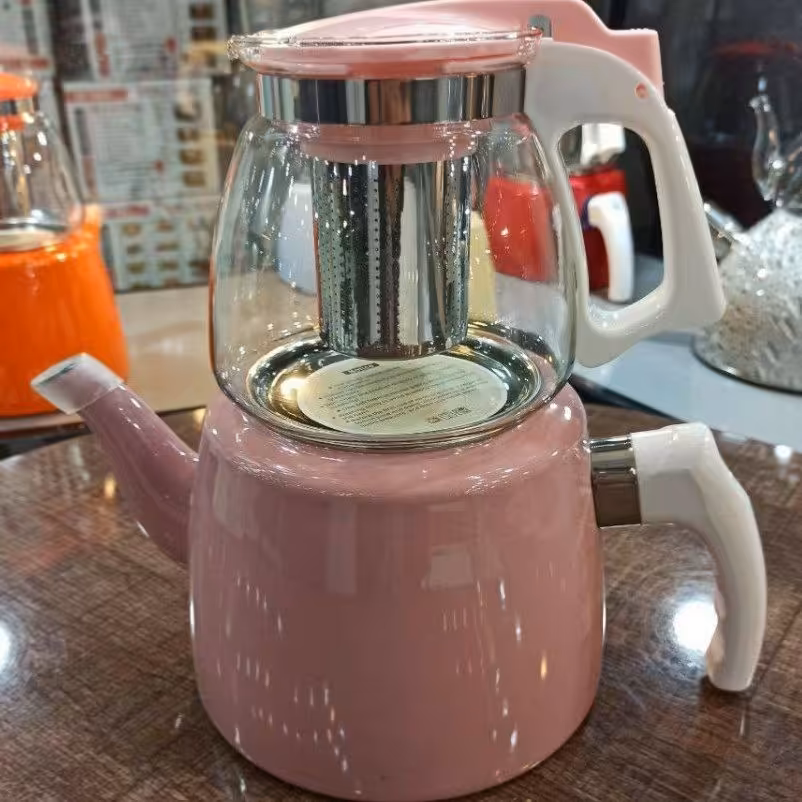  کتری قوری.  بسیار  جذاب MRS   در   4  رنگ   جذاب 