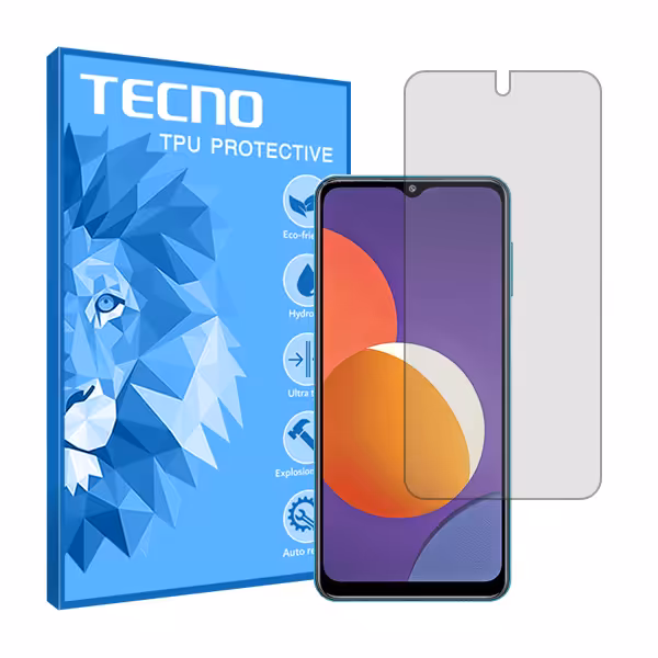 گلس سامسونگ Galaxy M12 مدل شفاف برند تکنو کد S