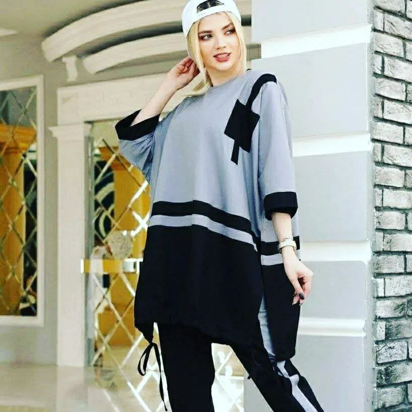 مانتو وشلوار ابروبادی (ارسال رایگان )