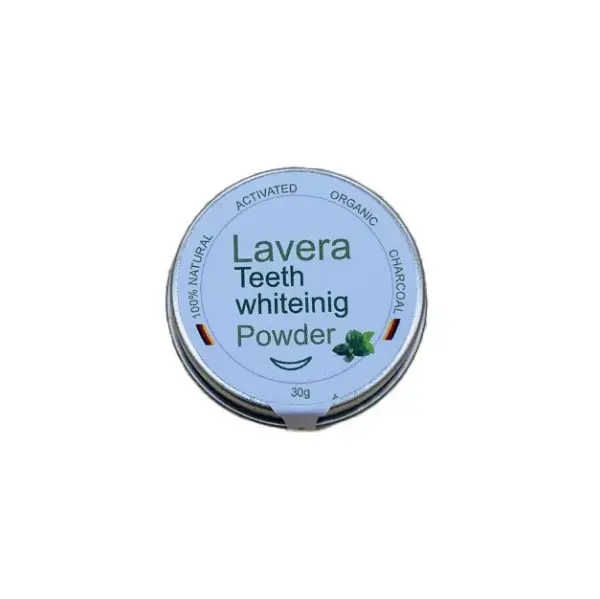 جرمگیر و سفید کننده دندان لاورا (LAVERA) حجم 30 گرم