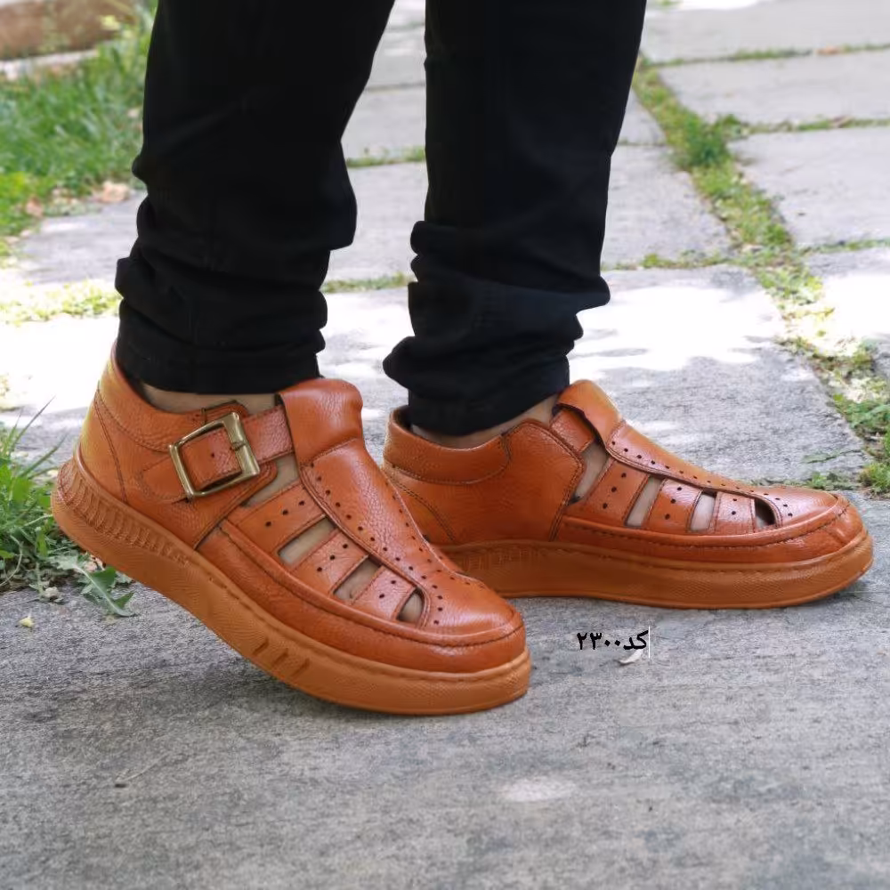کفش تابستانه مردانه با کیفیت بالا زیره پیو سبک و راحت ضدسایش 