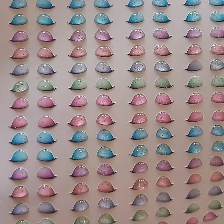 پلک مژه رزینی 6میل 10جفت