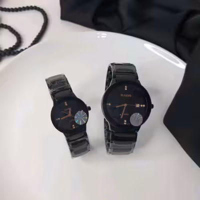 ساعت ست رادو زنانه و مردانه مشکی Rado