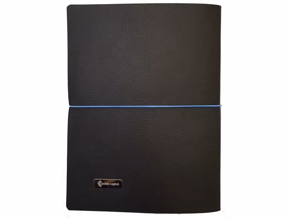 دفتر کلاسوری چرمی پدیده نقش مدل تاتامی کد01