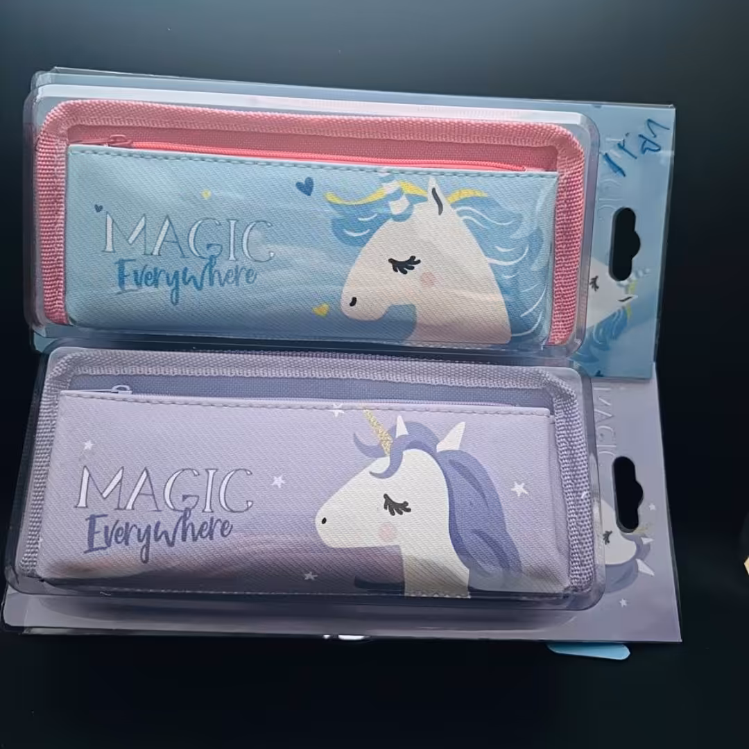 جامدادی دوزیپ برزنت اسب تک شاخ