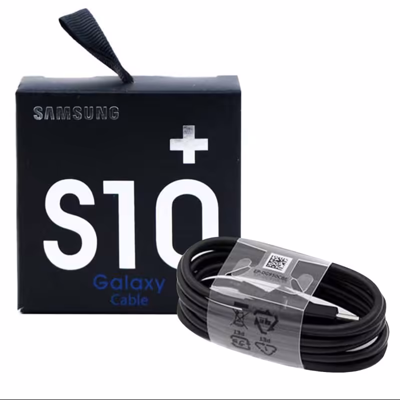 کابل تبدیل USB به USB-C مدل پلاسGalaxy S10 طول 1 متر
