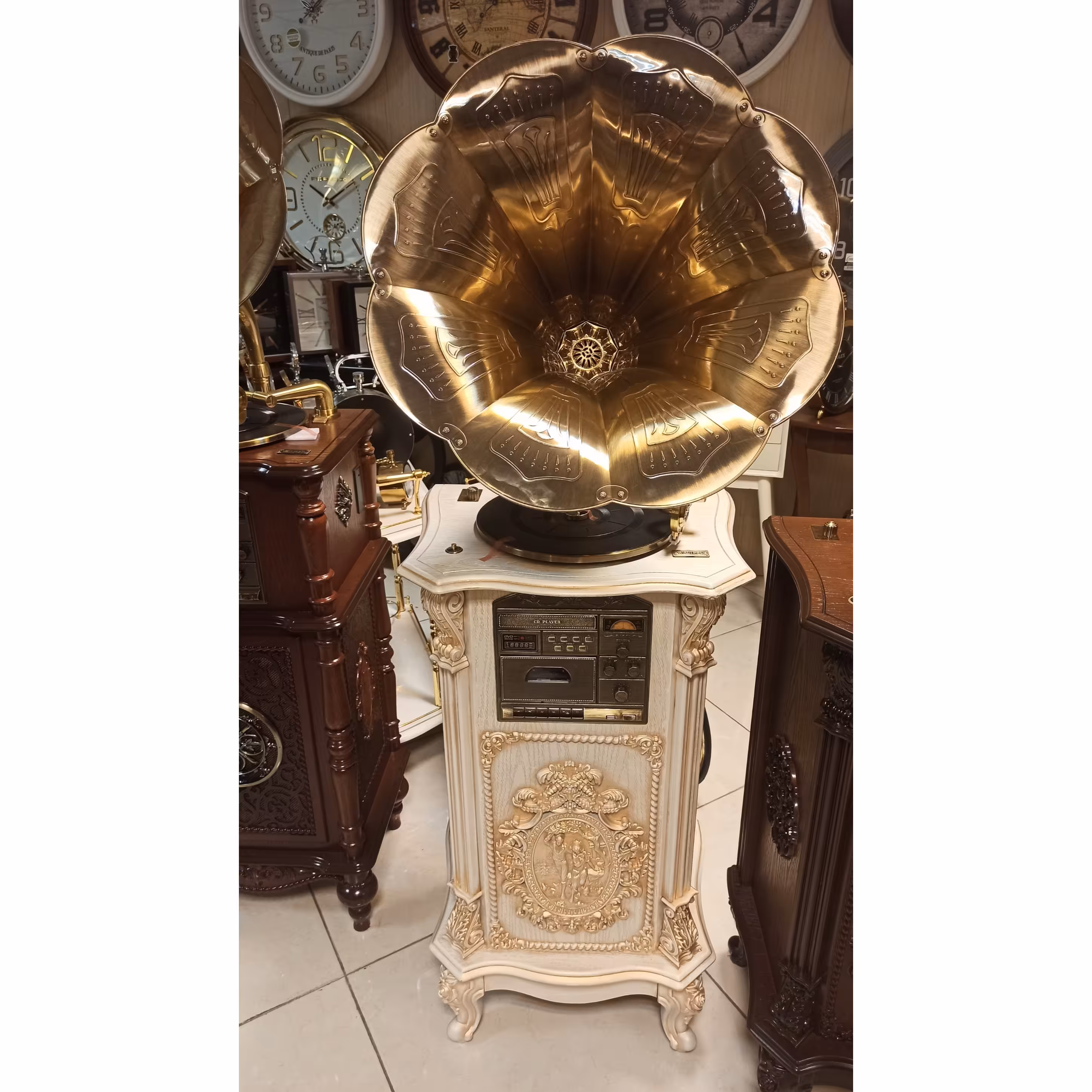 گرامافون فول والتر مدل 3501 کرم طلایی 