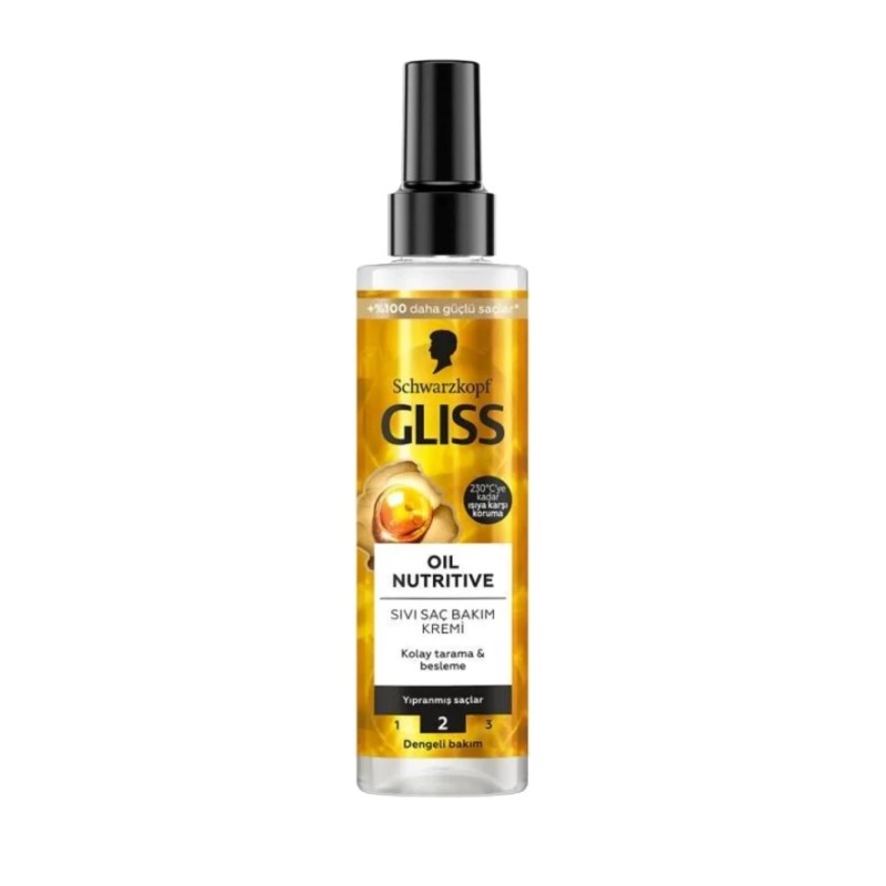 اسپری دو فاز مو مدل Oil Nutritive گلیس 200 میل