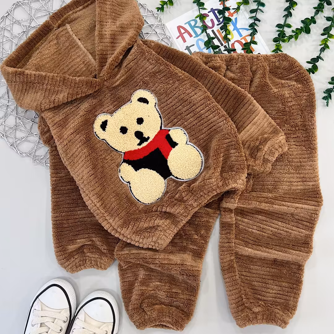 هودی شلوار بچه گانه هودی شلوار اسپرت ست بچه گانه ارسال رایگان سایز ( 40 تا 50 ) 