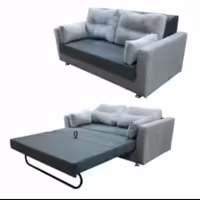 کاناپه تختشو دو نفره باکس دار ؛ تختخواب شو دو حالته : مبل و تخت - - ارسال با باربری به صورت پس کرایه