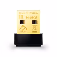قیمت و خرید کارت شبکه USB و بی‌سیم Nano تی پی لینک مدل TL-WN725N | یاس ارتباط
