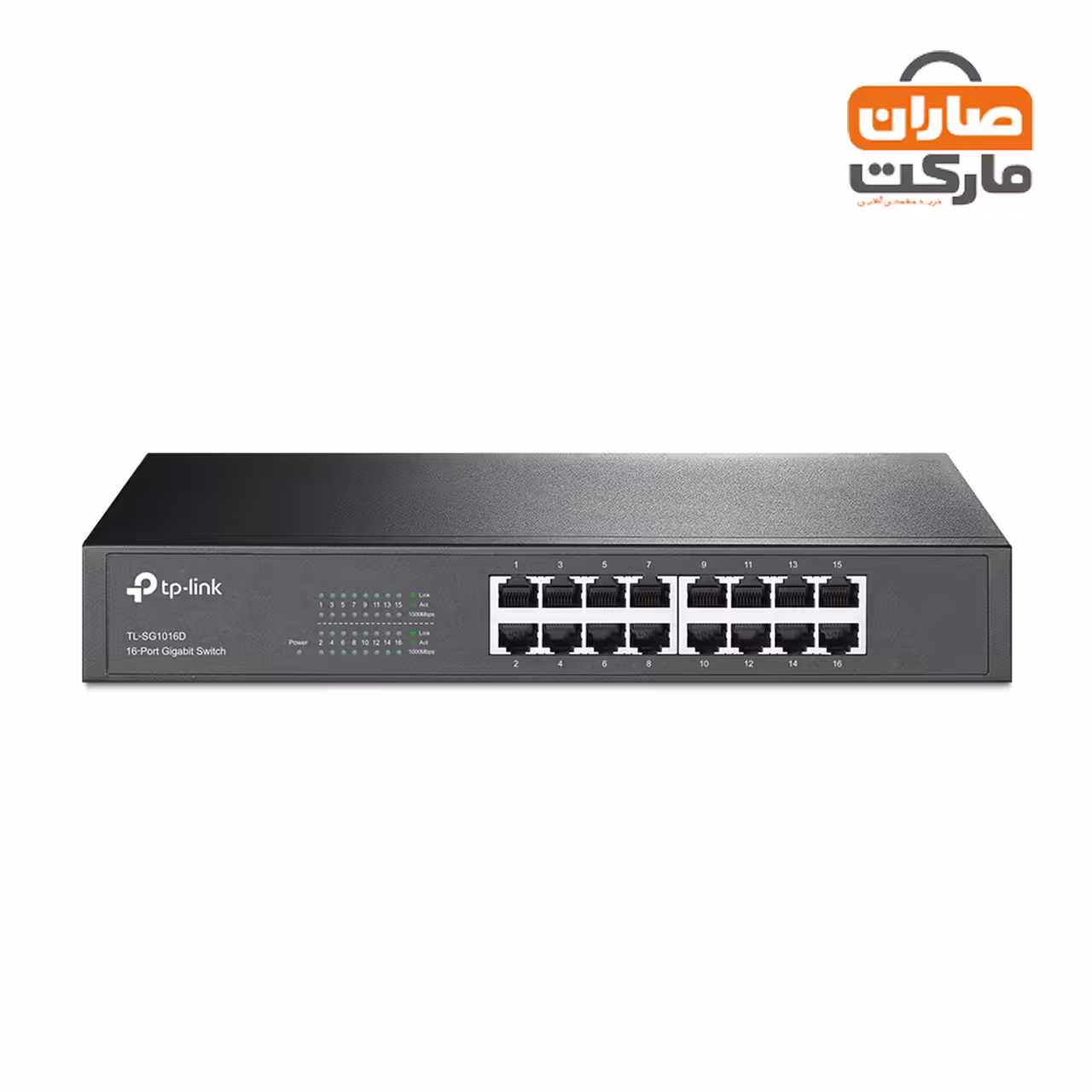 سوییچ 16 پورت گیگابیتی تی پی لینک مدل TL-SG1016D