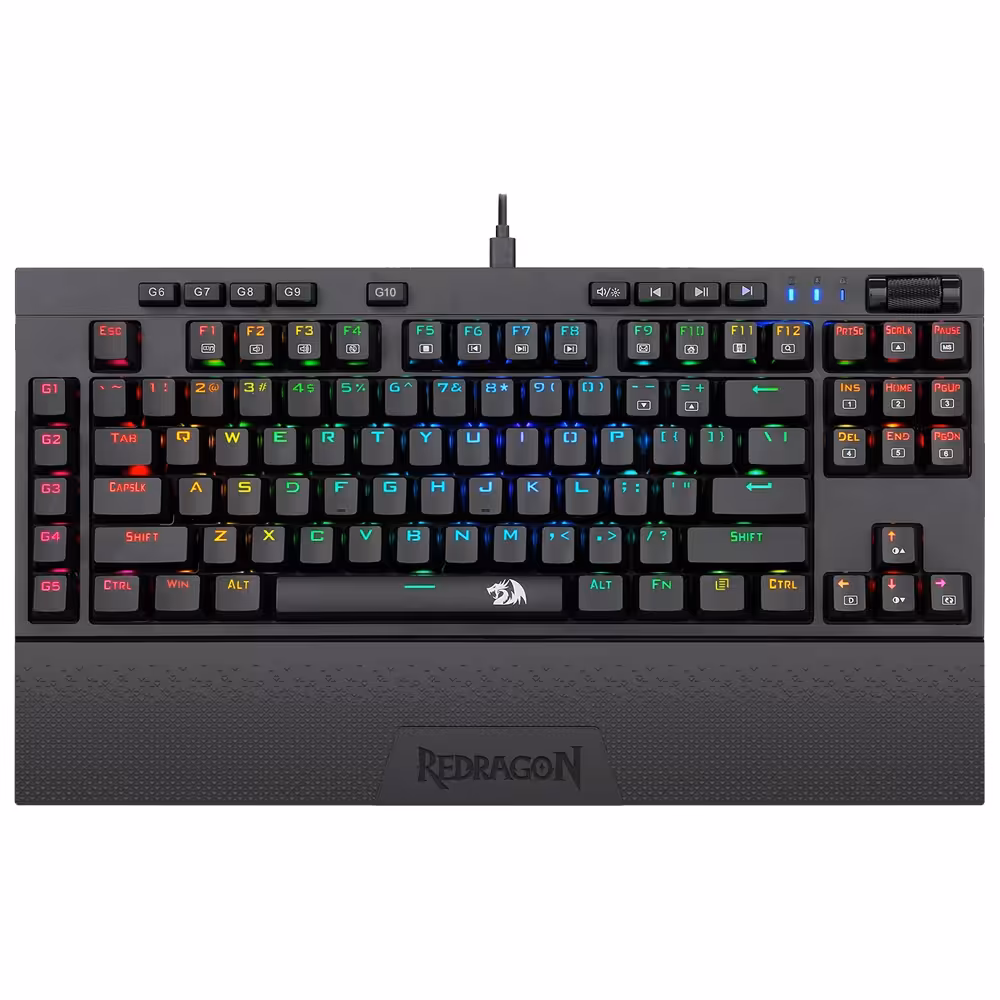 کیبورد گیمینگ ردراگون Redragon VISHNU K596 Gaming Keyboard