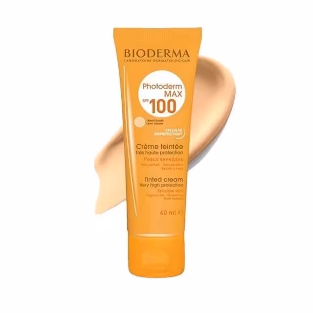 ضدآفتاب رنگی بیودرما