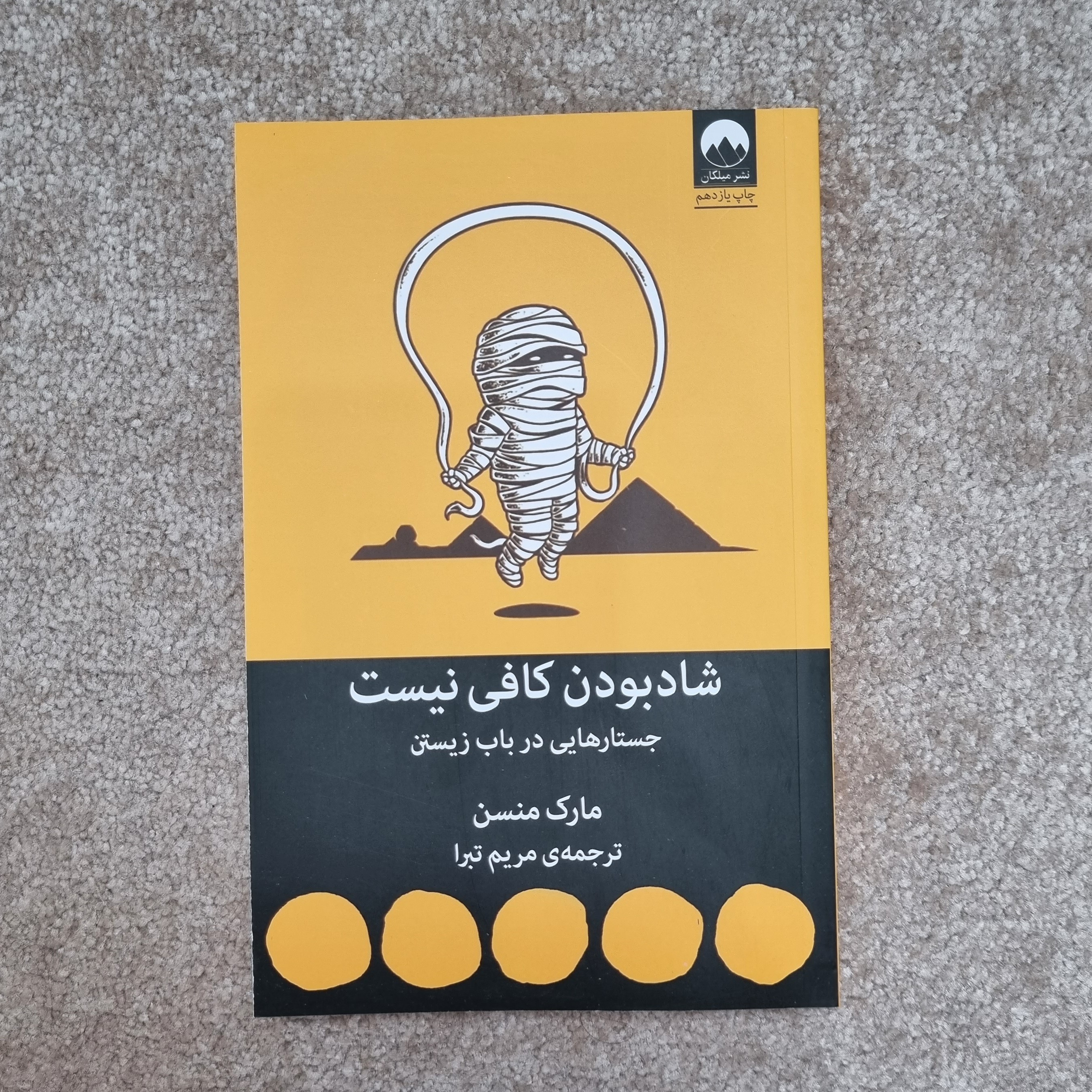 کتاب شاد بودن کافی نیست جستارهایی در باب زیستن