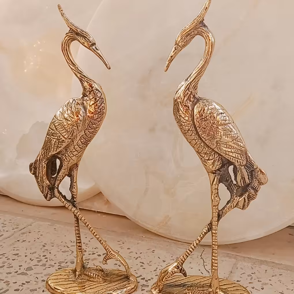 مجسمه فلامینگو تمام برنز یکی از پرفروش ترین کارهامون