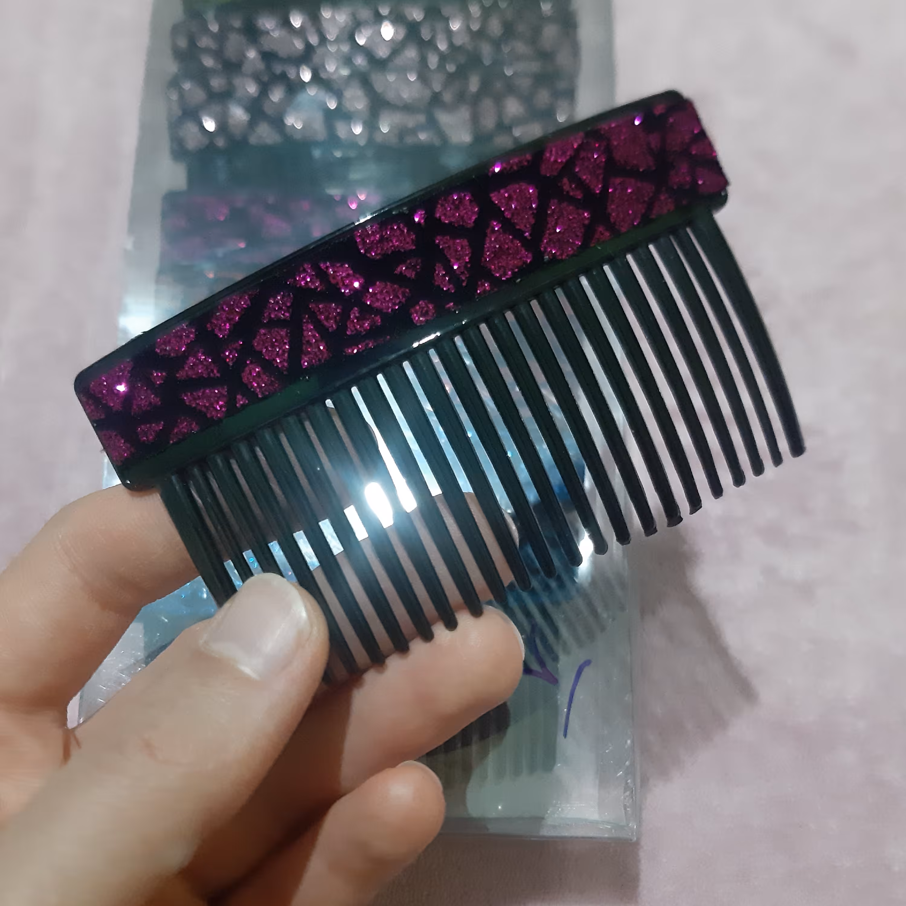 شانه مو نشکن اکلیلی دانه ای