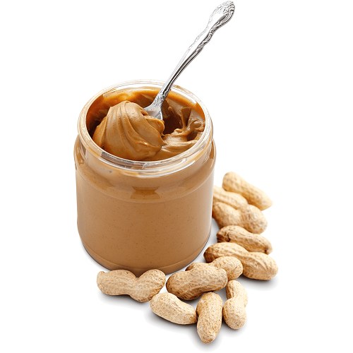 کره بادام زمینی ارگانیک بدون مواد افزودنی ( 500 گرمی )