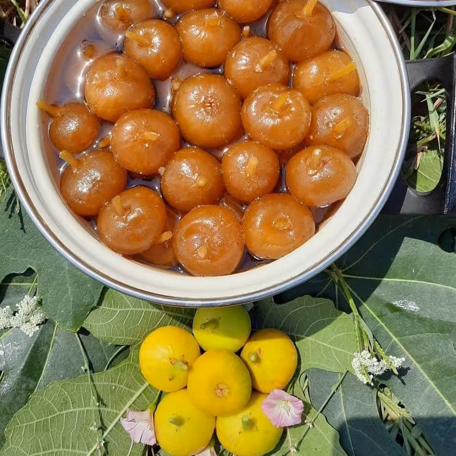 مربا انجیر خانگی