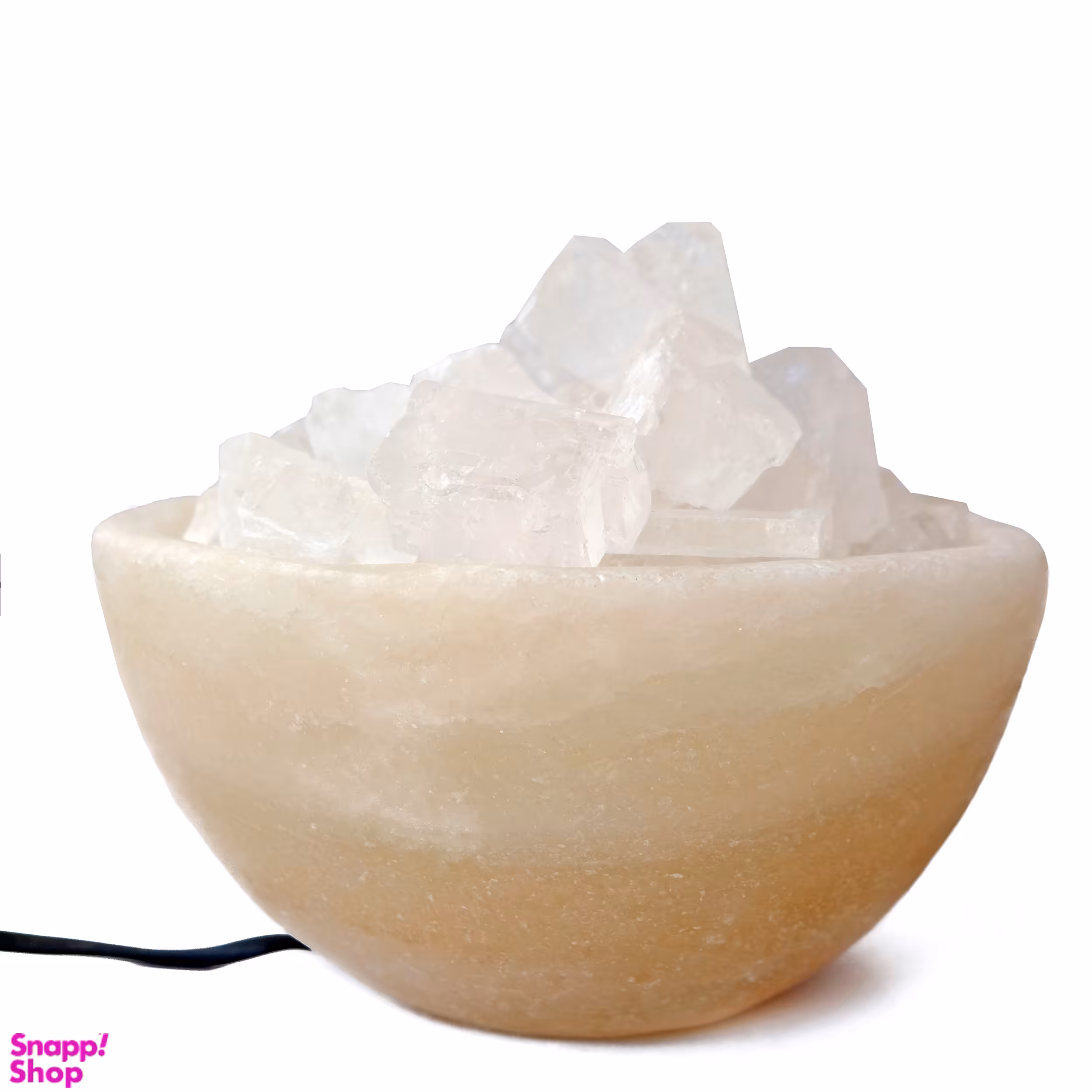 آباژور رومیزی مدل کاسه‌‎ای دل نمک