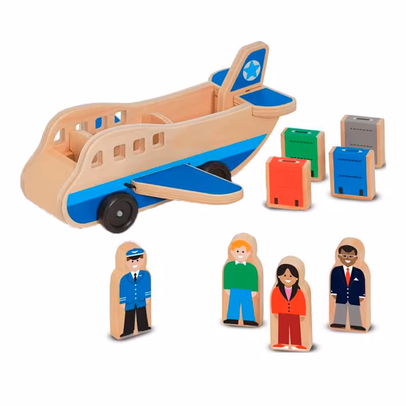 هواپیما اسباب بازی چوبی مدل 1565