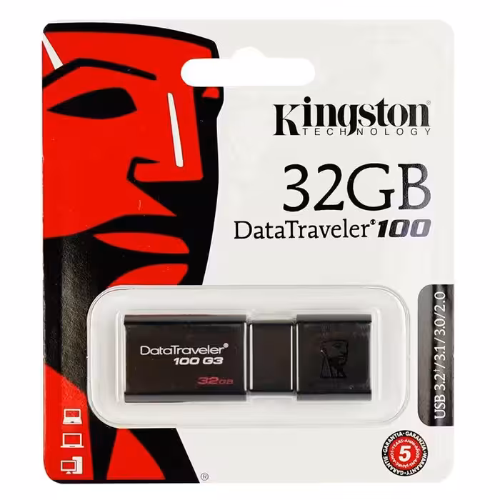 فلش مموری 32 گیگابایتی کینگستون مدل Kingston Data Traveler