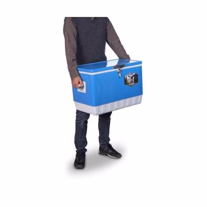یخدان مسافرتی فلزی کویر حجم 28 لیتری