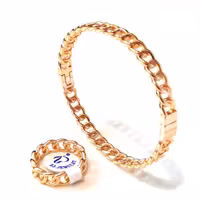 ست دستبند و انگشتر جنس برنجی کد br11023