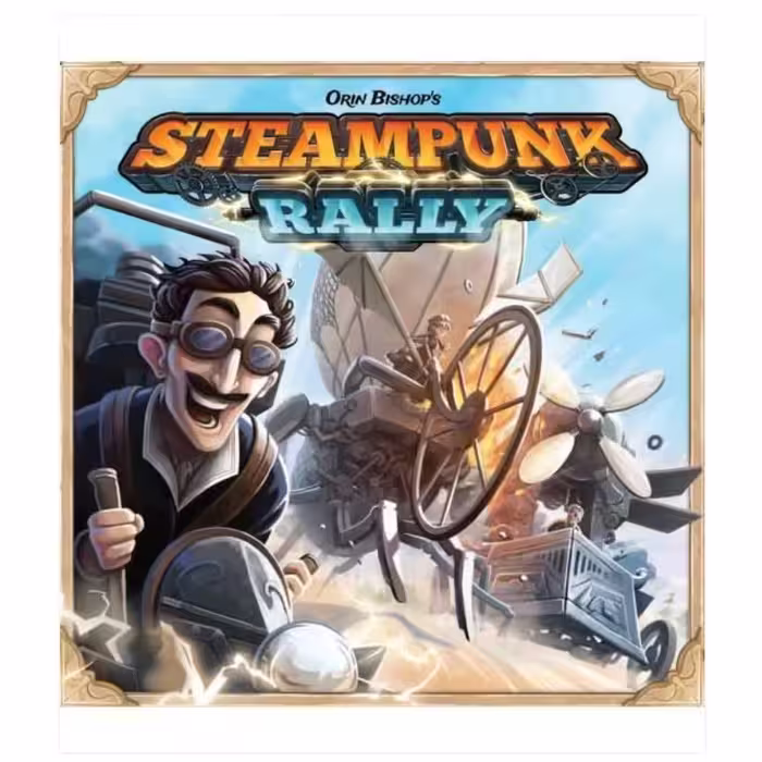 بازی ایرانی استیم پانک رالی STEAMPUNK RALLY