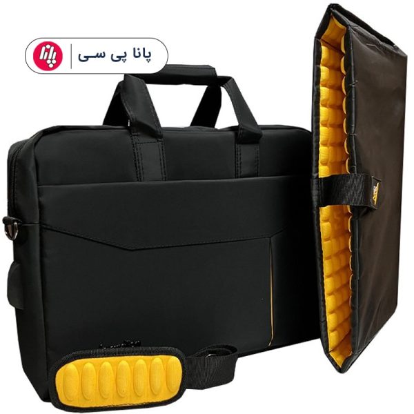 کیف لپتاپ دو تبله 9001 _ مشکی