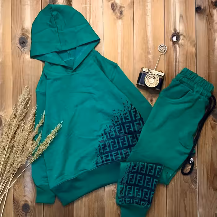 ست هودی شلوار اسپرت فندی