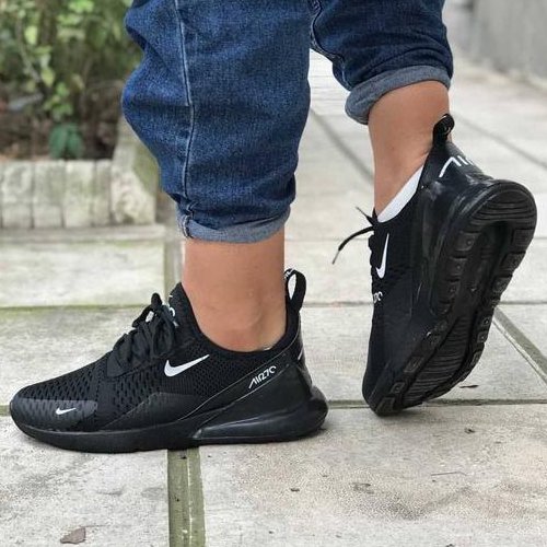 کتونی اسپرت مردانه نایک ایر 270 nike air رنگ مشکی تمام
