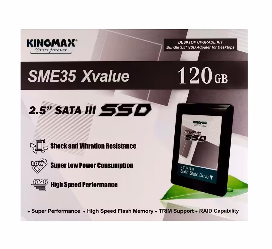 حافظه پرسرعت کینگ مکس با ظرفیت 120 گیگابایت