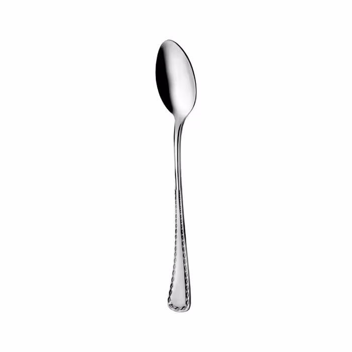 قاشق شربت خوری 6 نفره ناب استیل طرح برلین استیل براق (6 پارچه)