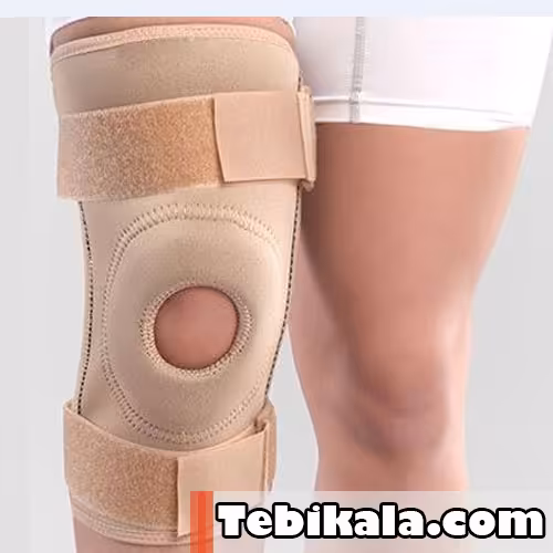 زانوبند چهارفنره مدل پاک سمن کد 085