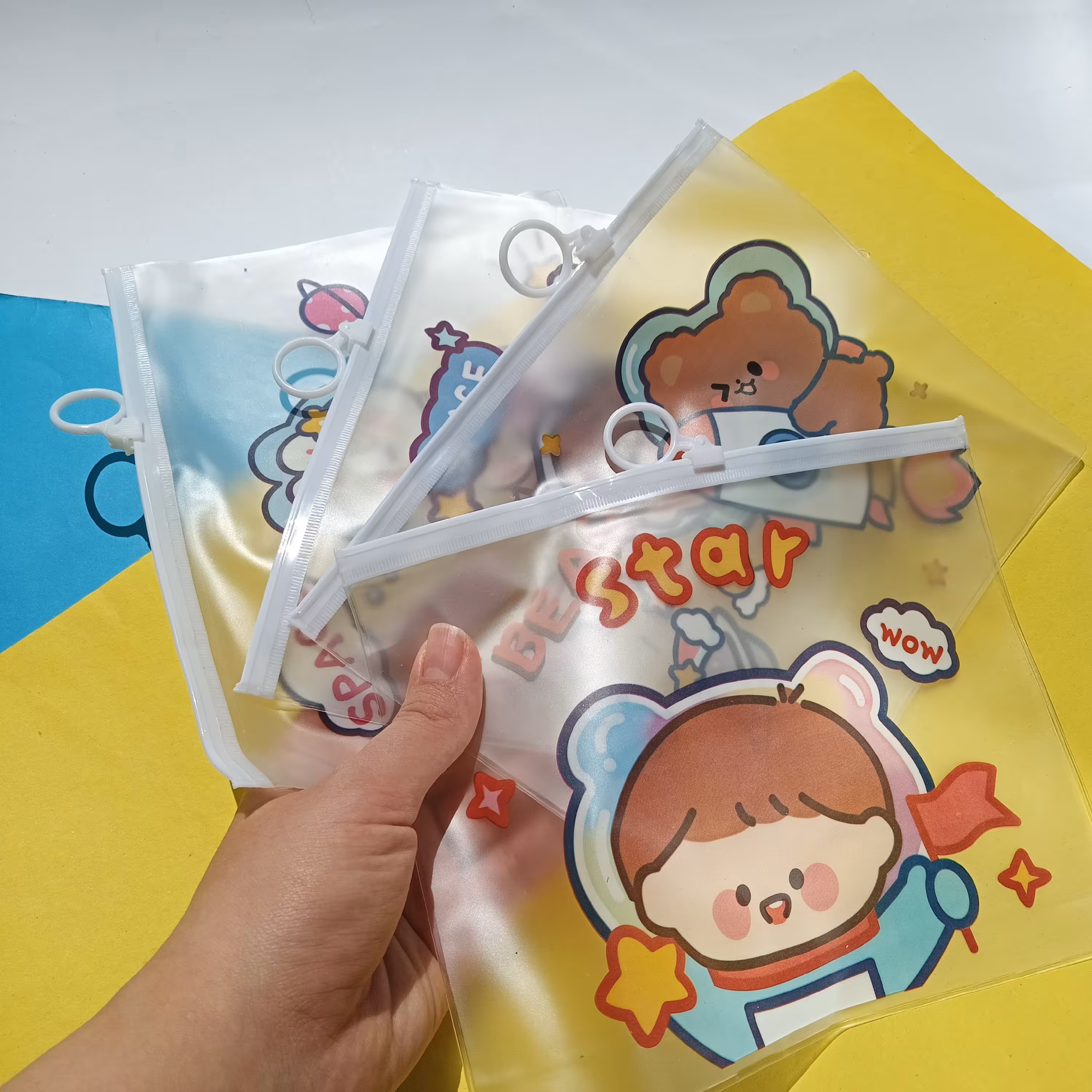 پوشه های ضدآب زیپدار کاربردی سایز a5