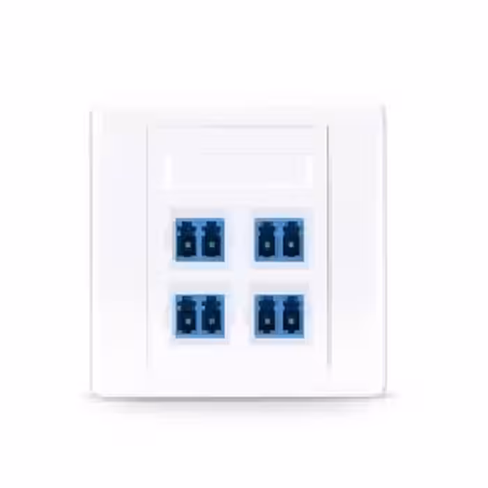 خرید پریز فیبر نوری 4 پورت داپلکس - بهترین قیمت   گارانتی 12 ماهه در آی تی شبکه