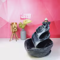 جاعودی آبشاری باعودرایگان-کد6 جاعودی صخره ای - جا عودی آبشاری - جا عودآبشاری برگی - جای عود صخره ای- عودسوز-گلدونه