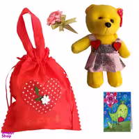 ست هدیه طرح خرس تپلی کد Zar.1 مجموعه 4 عددی