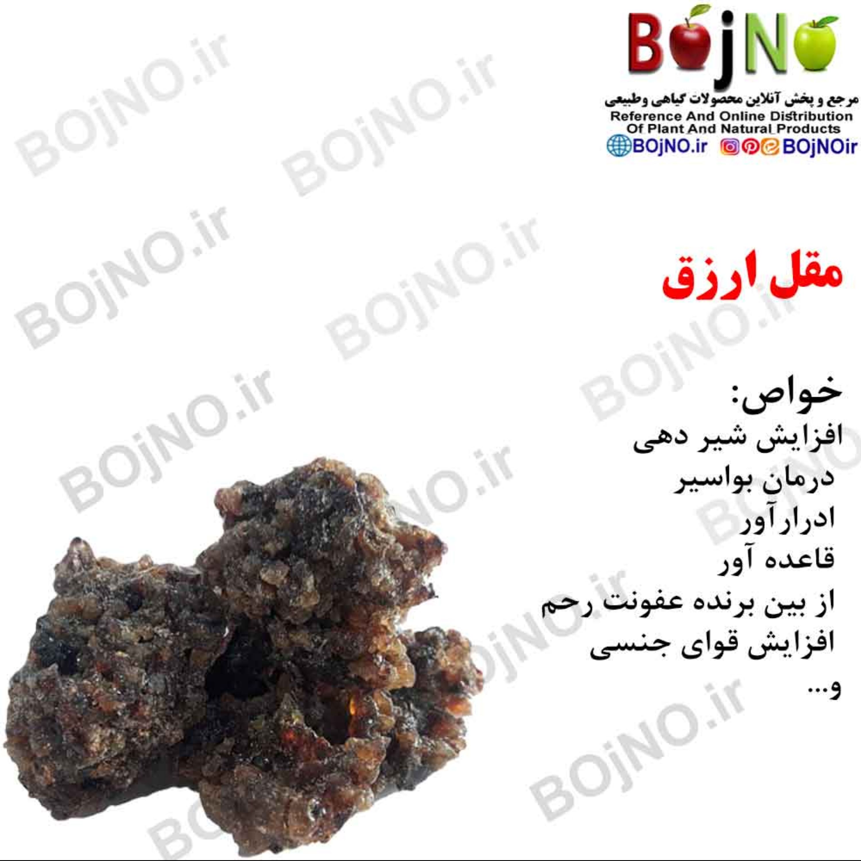 مقل ارزق(بسته 50گرمی)