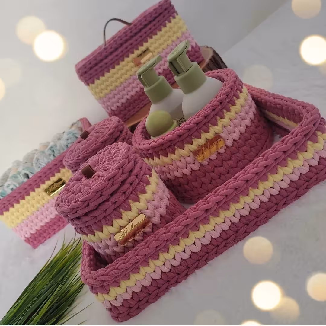 سبد تریکو سیسمونی مجموعه 6 عددی