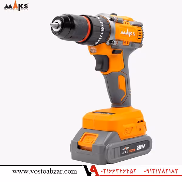 دریل شارژی براشلس 21 ولت مکس مدل DB3