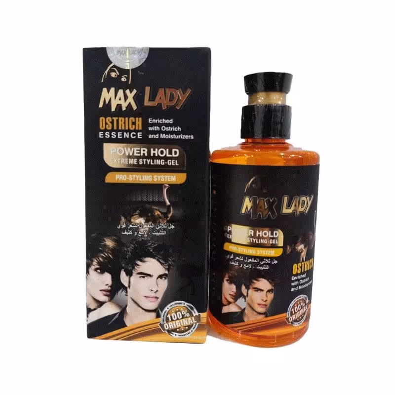 ژل مو مکس لیدی مدل OSTRICH حجم 260 میلی لیتر