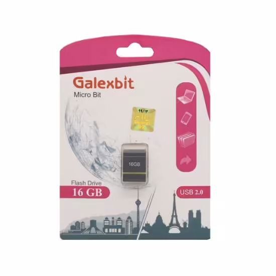فلش مموری گلکسبیت مدل Micro Bit USB2.0 ظرفیت 16 گیگابایت