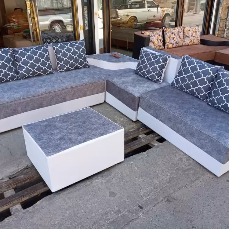 مبل ال کم جا کنج 6 نفره در تنوع رنگ بندی 