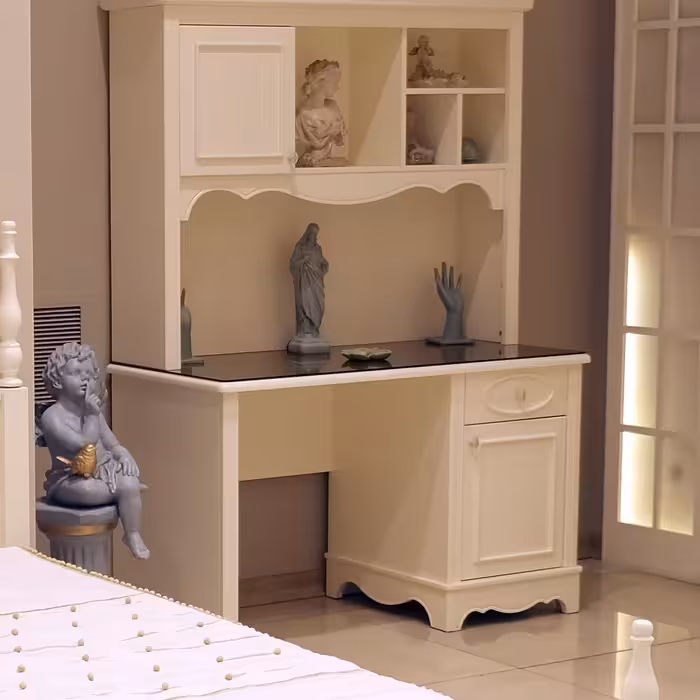 میز تحریر و صندلی ویکتوریا جنس چوب راش گرجستان