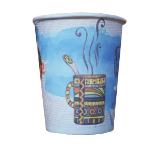 لیوان یکبار مصرف کاغذی مدل A32 بسته 50 عددی